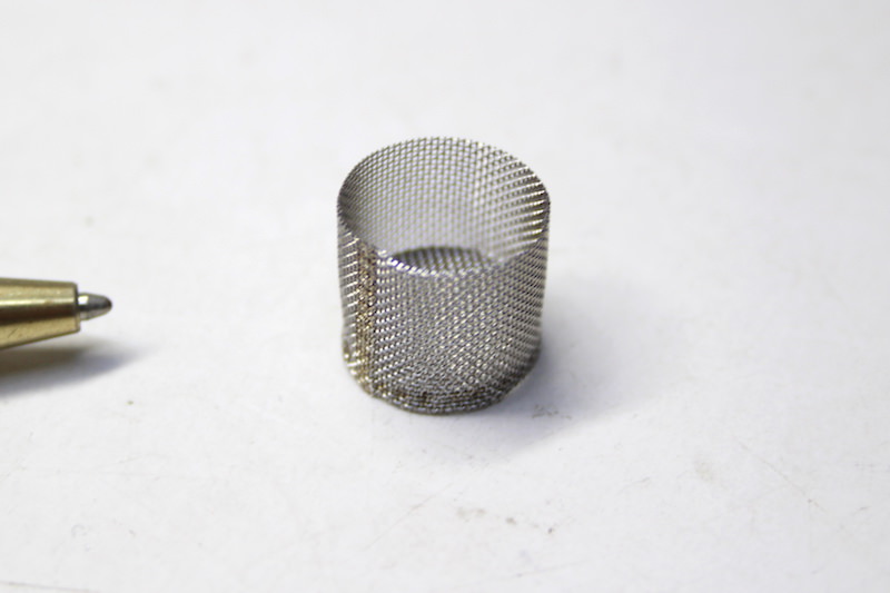 60メッシュ 円筒フィルター製作事例｜有限会社こだま製作所